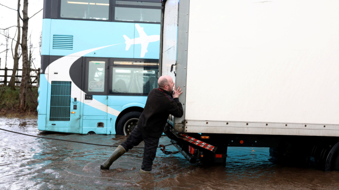 Storm Chandra brings severe flooding and power outages across Ireland