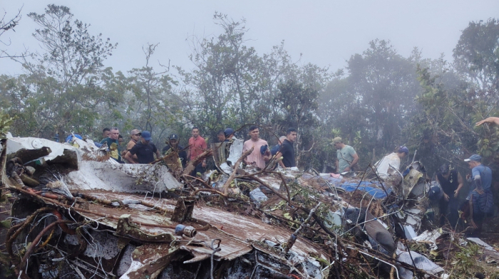No survivors as plane carrying 15 people crashes in Colombia