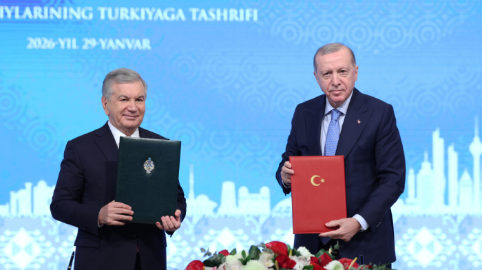 Erdoğan, Mirziyoyev sign 10 agreements at Türkiye–Uzbekistan strategic council meeting