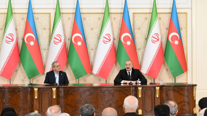 Ilham Aliyev and Masoud Pezeshkian discuss regional tensions and bilateral ties