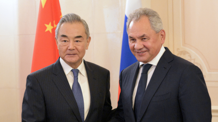 Shoigu arrives in China for talks with Wang Yi on global and regional security