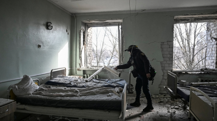 Russian drone strikes on bus and maternity hospital kill at least 14 in Ukraine