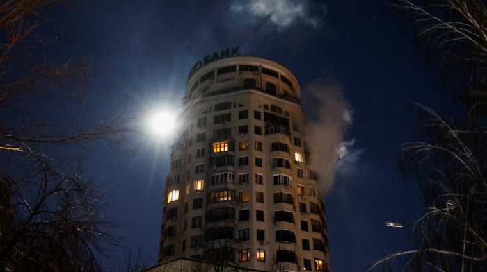 Kyiv and other freezing Ukrainian cities targetted ahead of peace talks in UAE