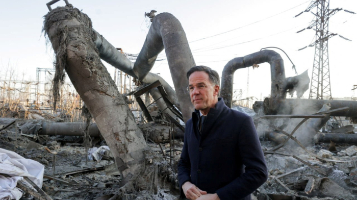 NATO chief inspects damaged Kyiv power plant after Russian overnight strikes