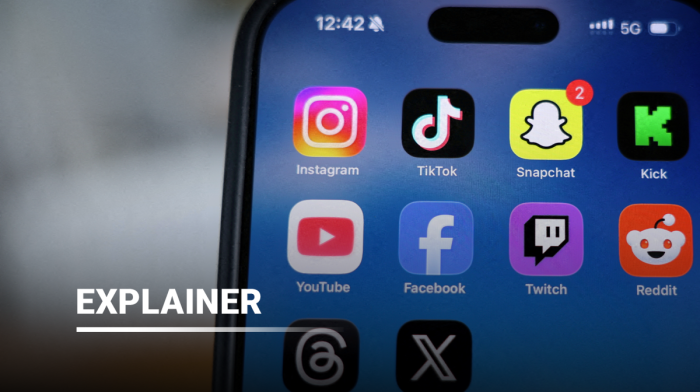 How do social media rules for under-16s vary around the world?