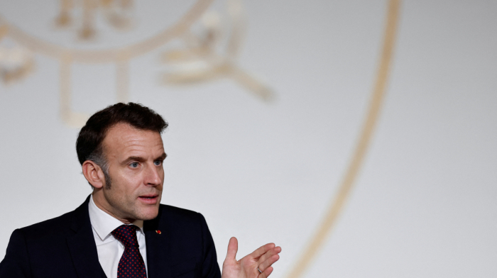 Macron warns of renewed tensions with U.S., urges EU to push reforms