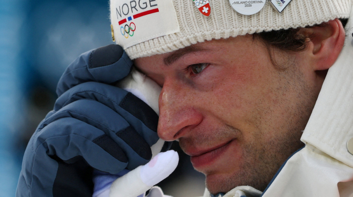 Norway’s Laegreid wins Olympic bronze but admits, on live TV, cheating on his girlfriend