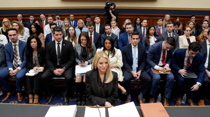 U.S. lawmakers accuse Bondi of concealing names of Epstein associates