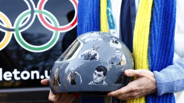 Zelenskyy awards skeleton racer Heraskevych medal of freedom after Olympic Disqualification