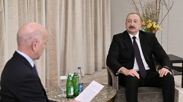 Azerbaijan's President Aliyev says 'peace with Armenia is done' in France 24 interview
