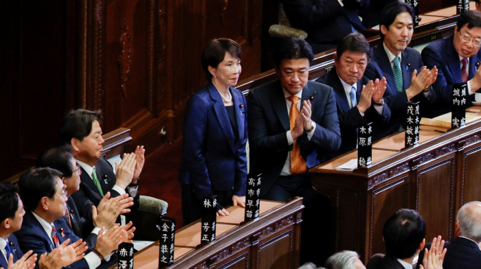 Sanae Takaichi officially voted in as Japan’s 105th prime minister
