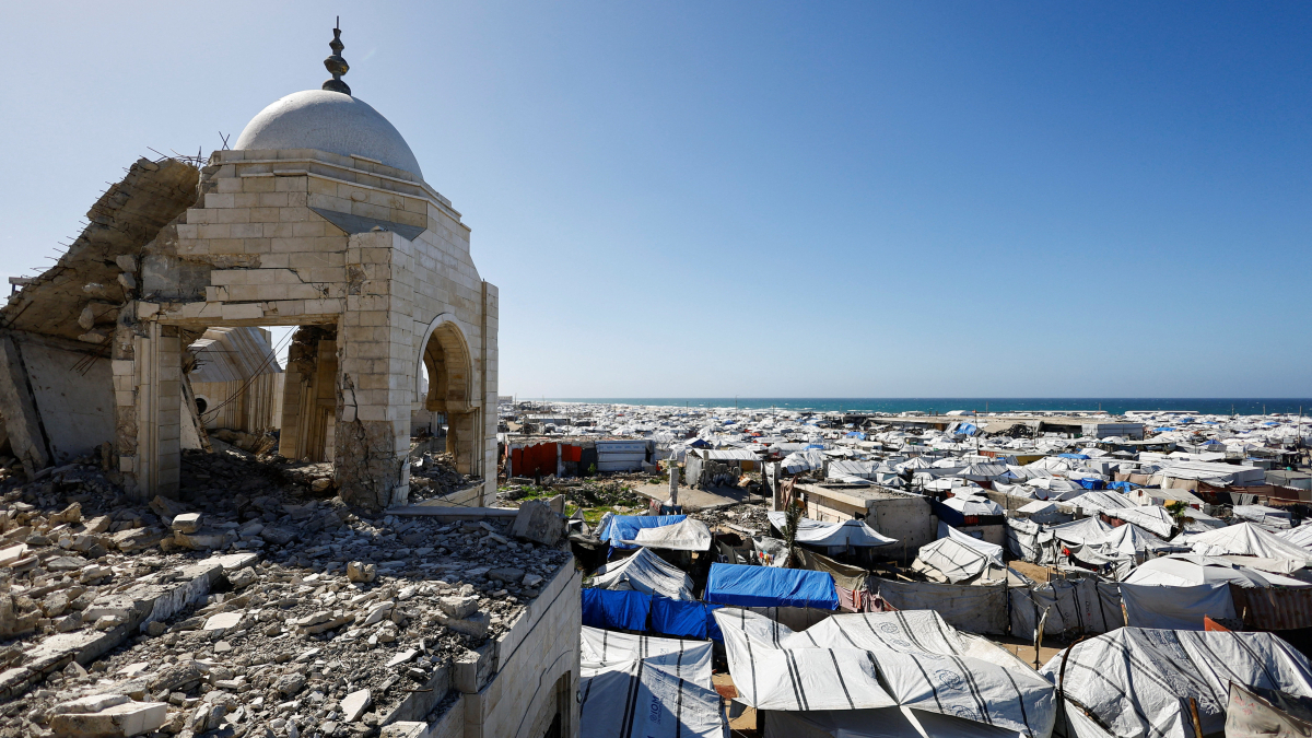 Two killed in Israeli attack on first day of Ramadan in Gaza