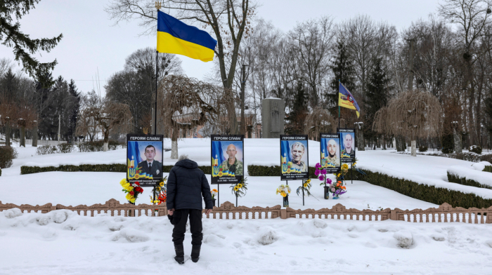 Ukrainians grieve for lost homes and missing loved ones after four years of war