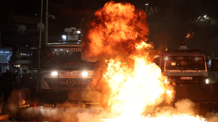 Corruption allegations spark protests and clashes with police in Albania