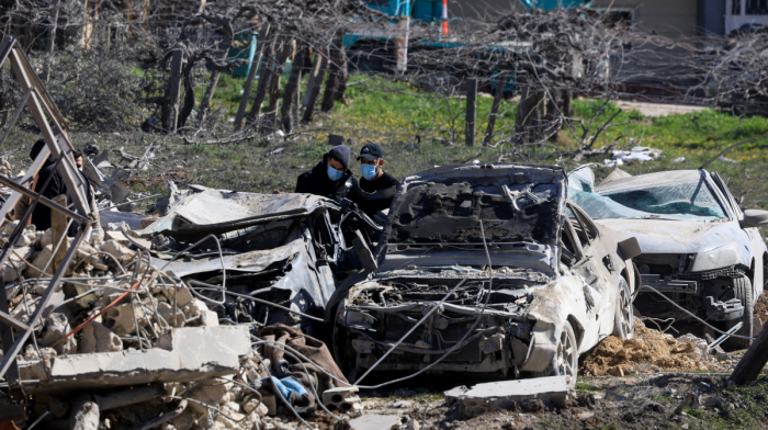 Israeli strikes in Lebanon’s Bekaa Valley kill at least 10