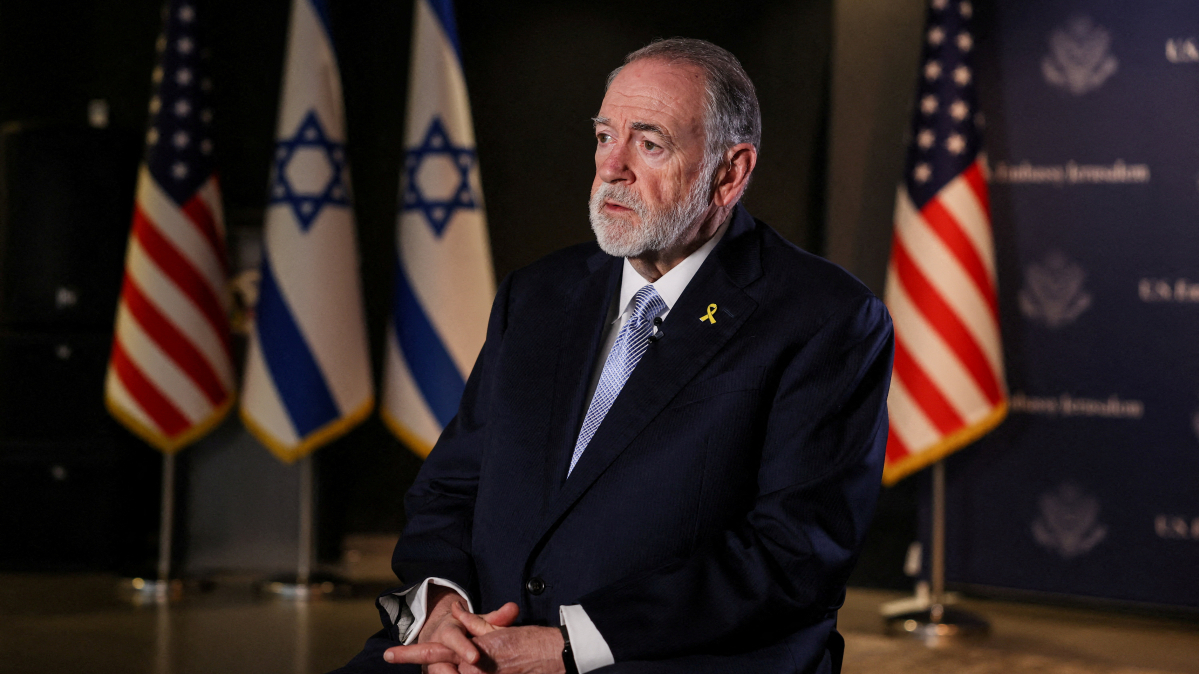 U.S. envoy's Israel remarks draw regional condemnation