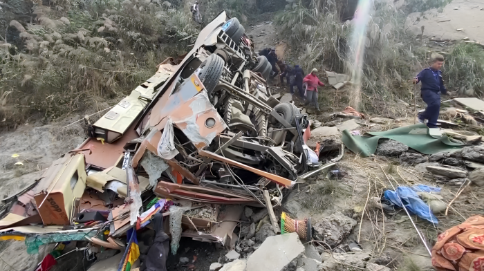 Briton among 19 killed in Nepal bus crash; New Zealander, Chinese national injured