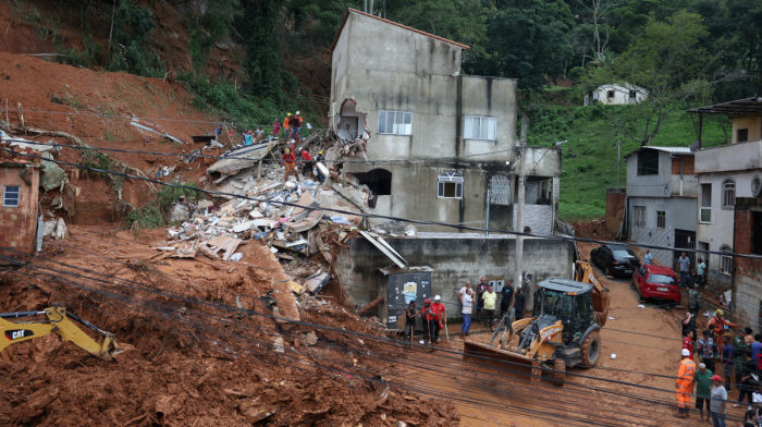 Heavy rains in southeastern Brazil leave at least 30 dead