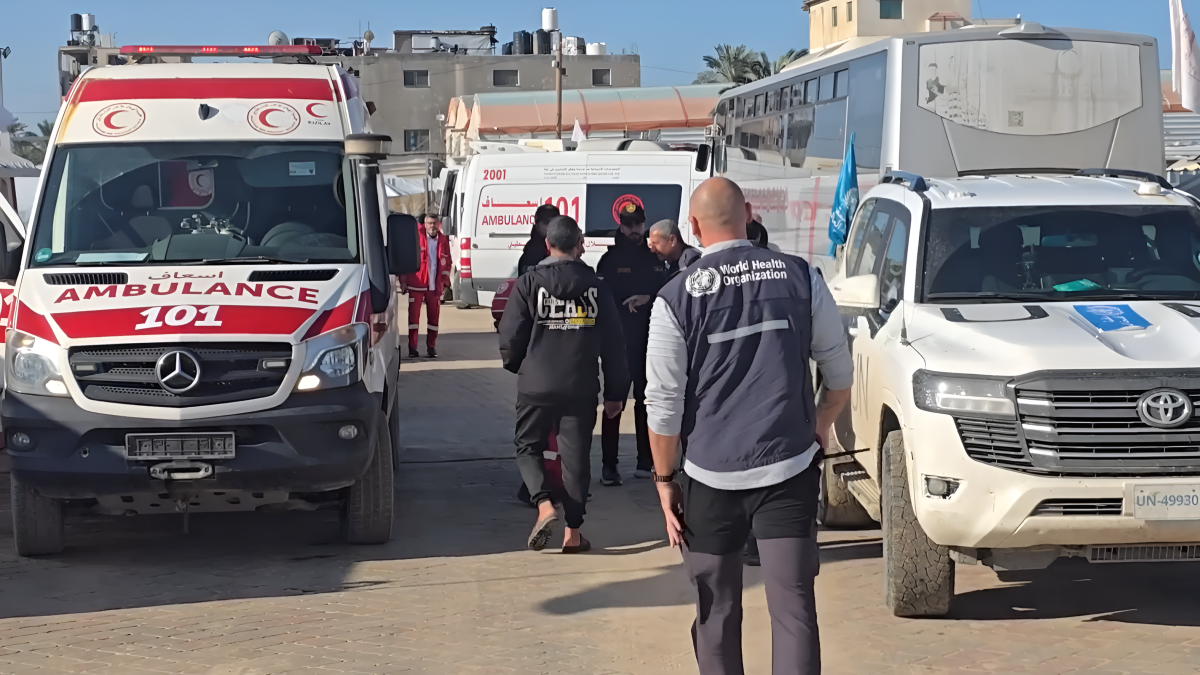 Palestinians evacuated from Gaza via Rafah crossing for urgent medical treatment