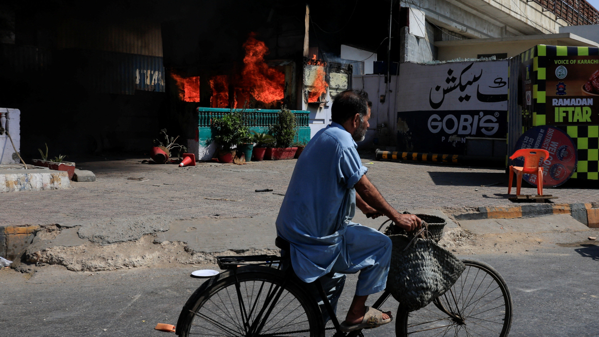 Protests erupt in Pakistan and Iraq after Khamenei’s death; at least nine killed in Karachi