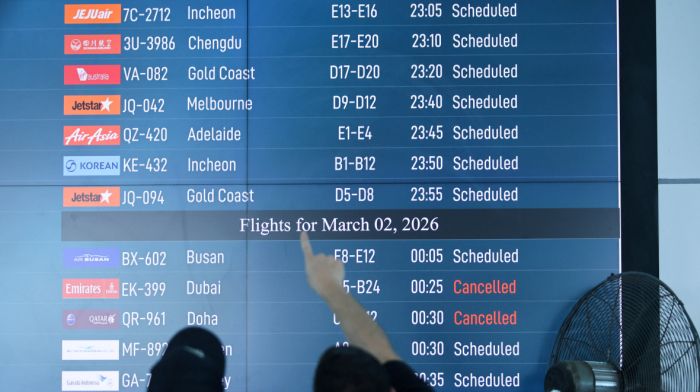 Thousands of flights cancelled as Gulf hubs shut down over Iran-U.S. conflict