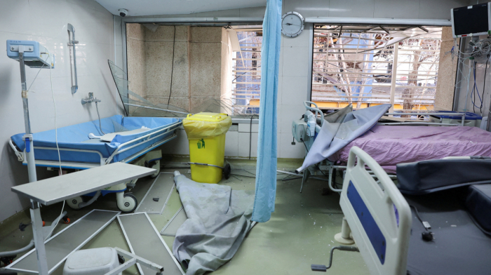 Motahari Hospital in North Tehran now flattened after Israel-U.S. strikes