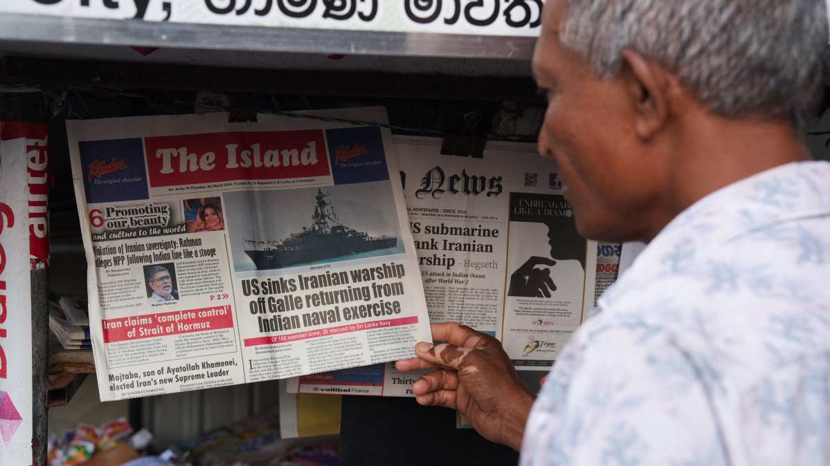 Iranian sailors recovering in Sri Lankan hospital after U.S. submarine attack