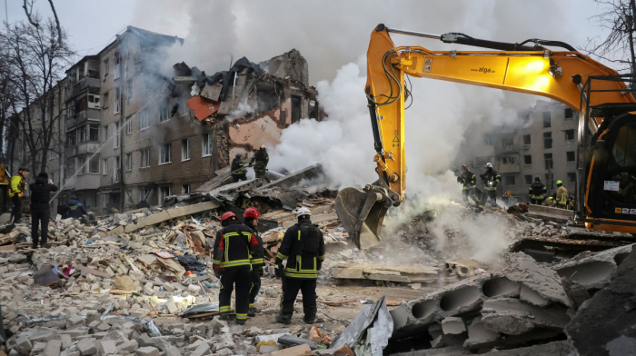 Russian attacks on Kharkiv kill 10 including two children, Ukraine says