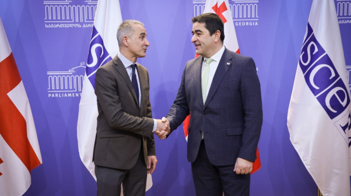 Georgian government meets OSCE in Tbilisi over disputed 2024 elections