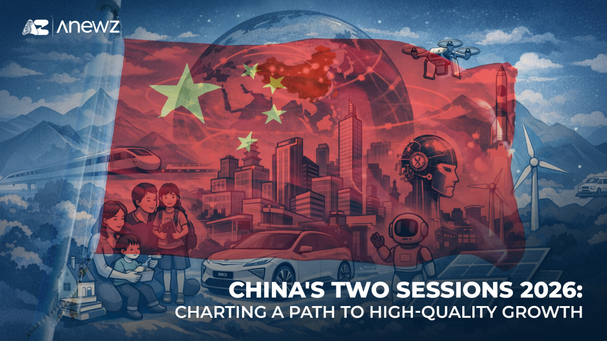 China targets 4.5-5% growth at annual Two Sessions | AnewZ