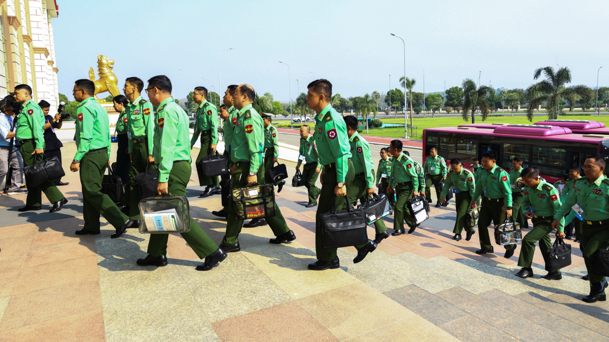 Myanmar parliament convenes for the first time in 5 years