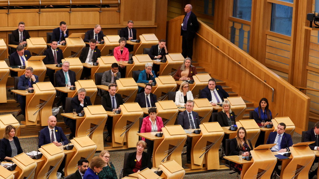 Scottish lawmakers vote against bill legalising assisted dying