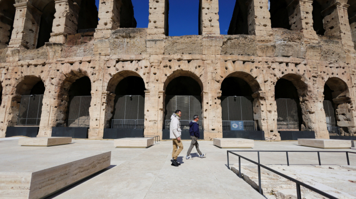 Rome opens Colosseum’s southern walkways as public square for tourists