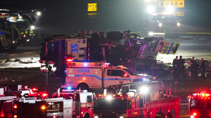 2 dead as Air Canada Express plane hits ground vehicle at New York's LaGuardia airport