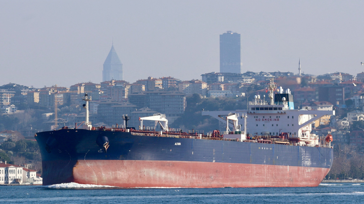Turkish crude oil tanker hit by drone near Bosphorus strait