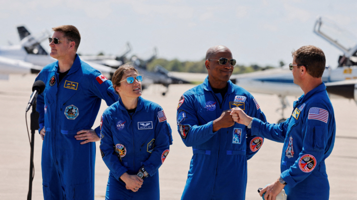 NASA Artemis II astronauts arrive in Florida for first crewed Moon mission in decades