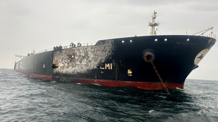 Oil tanker off Dubai hit by Iranian strike, Trump threatens to obliterate Iran's energy