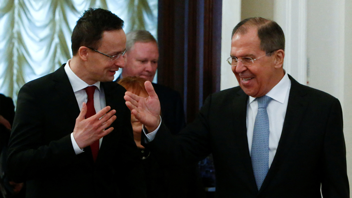 Leaked call shows Hungary foreign minister discussing EU sanctions with Russia