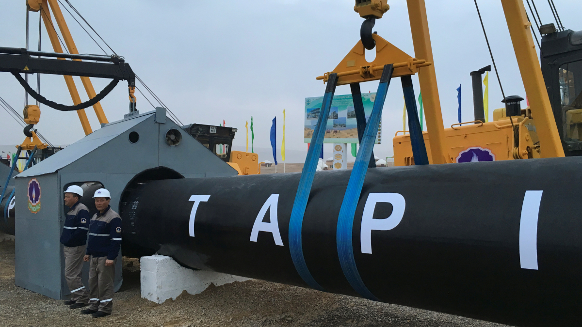 Afghanistan says 25 kilometres of TAPI pipeline completed in Herat