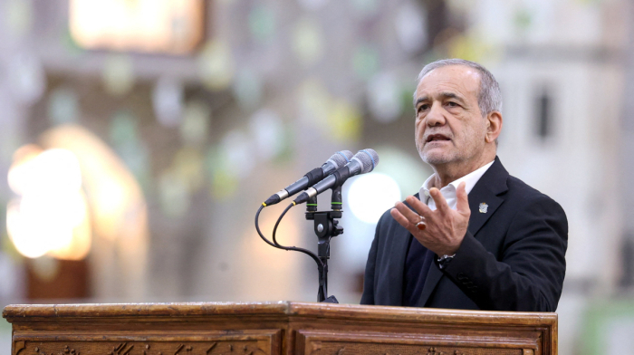 Iran denounces EU stand in war, denies U.S. talks