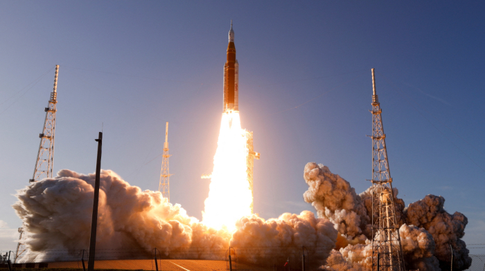 NASA launches four astronauts on world's first crewed lunar mission in half a century