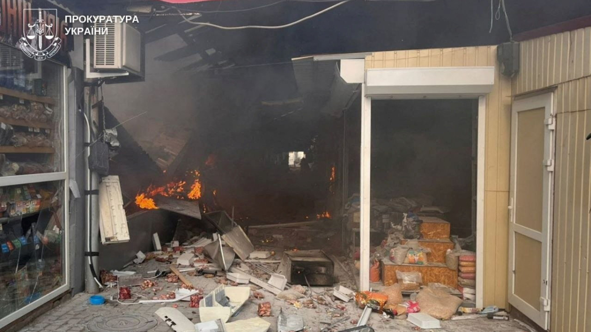 Russian drone strike on Nikopol market kills five in frontline Ukraine city