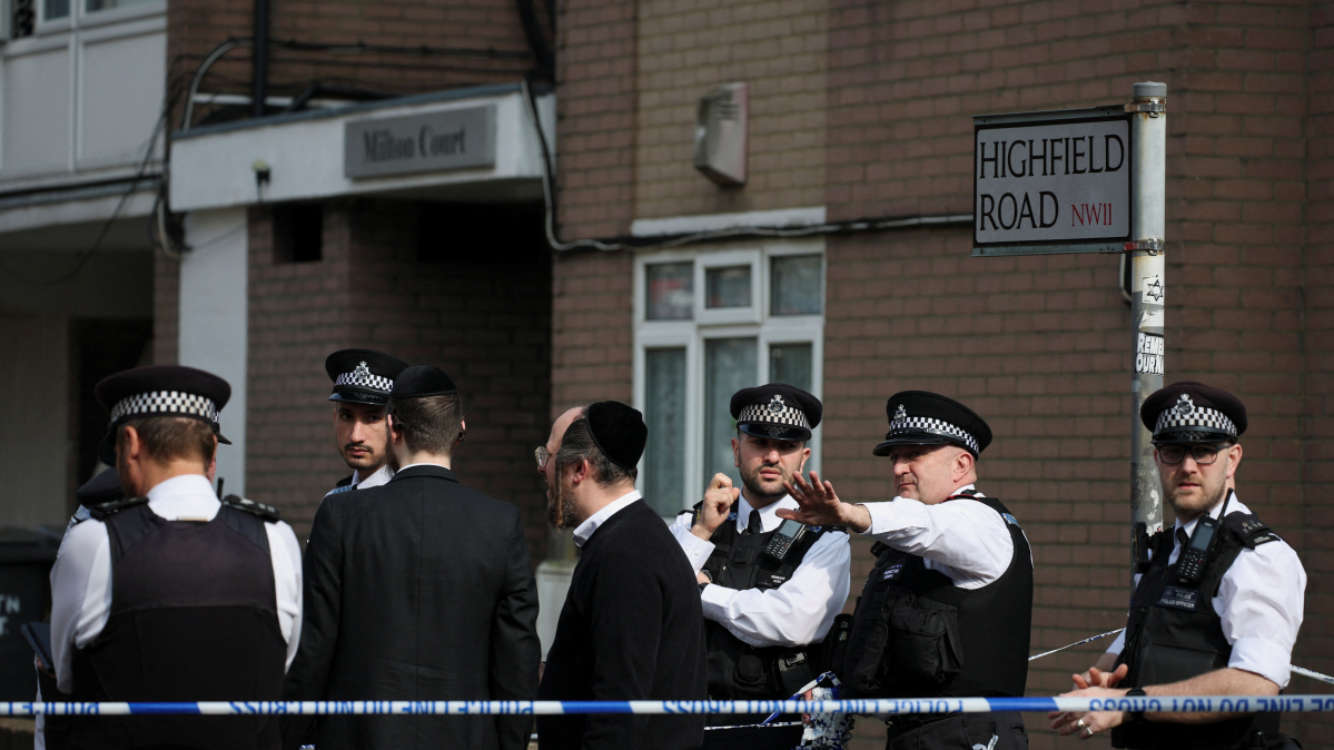 Fourth suspect arrested over arson attack on Jewish charity ambulances