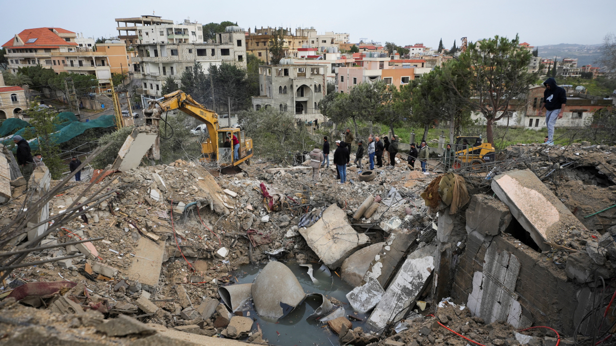 At least 6 people killed, 2 injured in Israel's attack on Lebanon