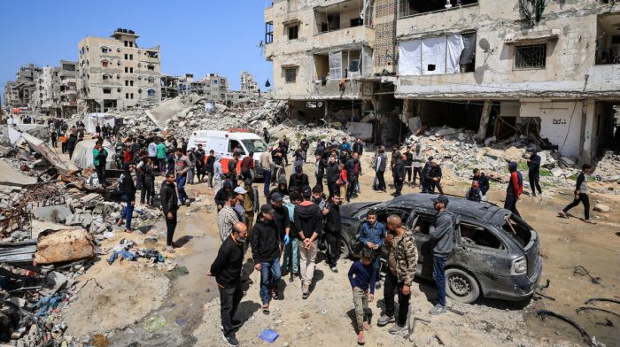 Israeli airstrike kills at least 10 near Gaza school, as fragile ceasefire falters