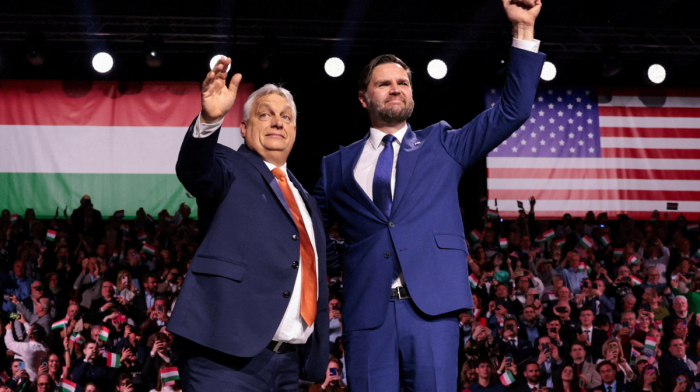 Vance says EU is meddling in Hungary's election as he backs Orbán in Budapest