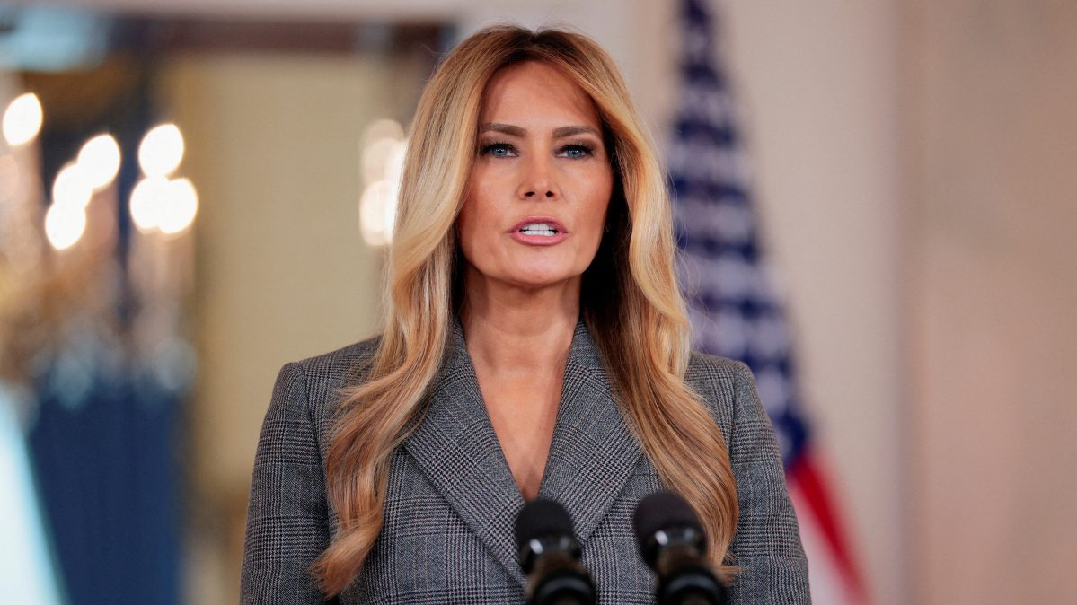 First Lady Melania Trump rejects Epstein claims and calls for end to ‘lies’