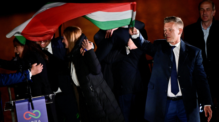 Hungary's Viktor Orbán concedes defeat as centre-right Peter Magyar wins landslide