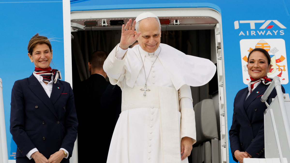 Pope Leo XIV makes historic first visit to Algeria to foster Catholic-Muslim dialogue