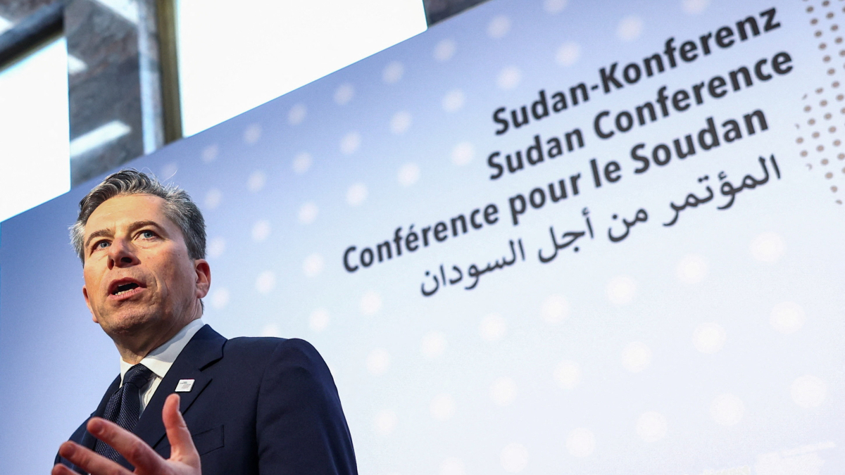 Germany pledges €20m for Sudan as Berlin conference seeks $1bn to tackle deepening humanitarian crisis